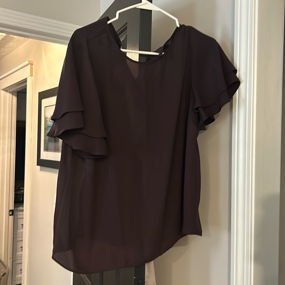 Butterfly sleeve blouse
